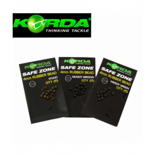Perles Caoutchouc 4mm Korda Par 25