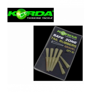 Manchons Korda Safe Zone Tail Rubbers Par 10