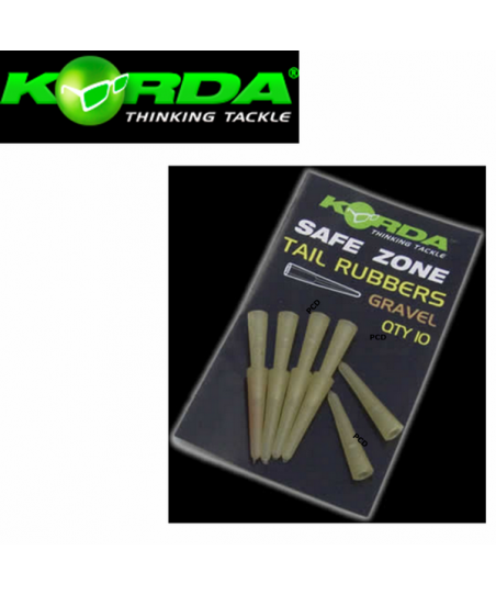 Manchons Korda Safe Zone Tail Rubbers Par 10