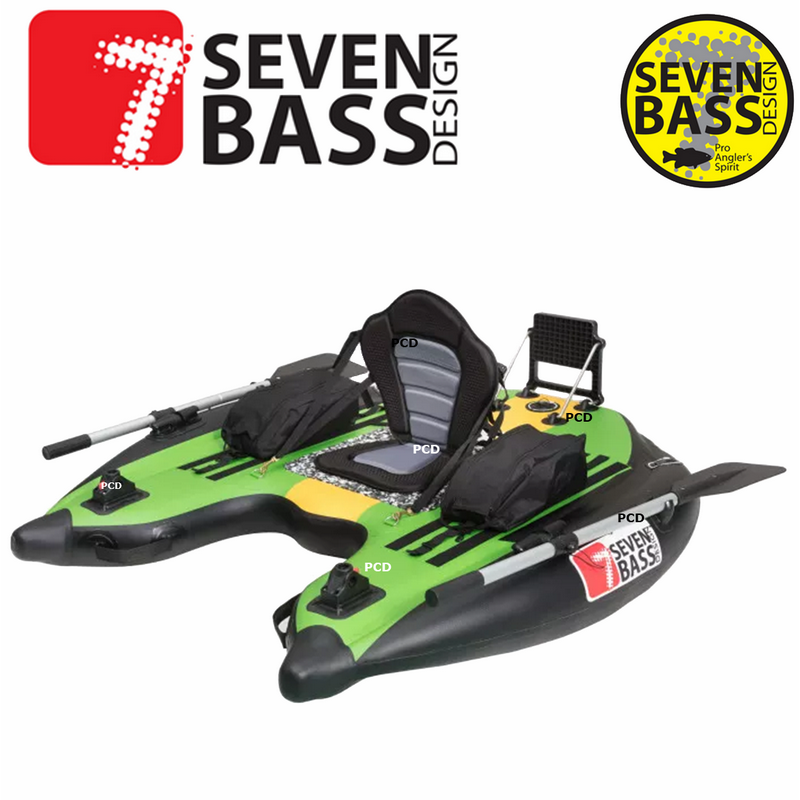 Float Tube Seven Bass Flatform Junior Vert