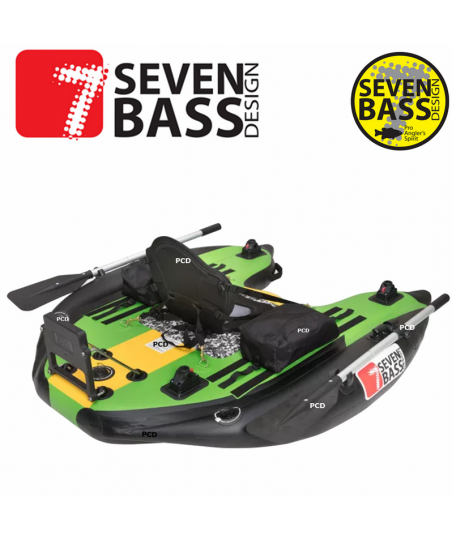 Float Tube Seven Bass Flatform Junior Vert