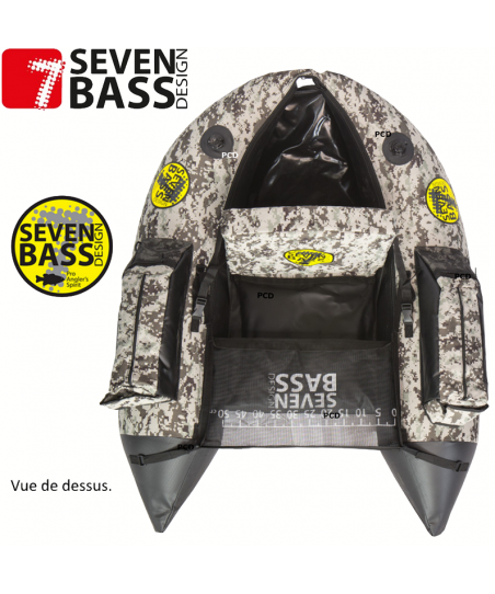 Float Tube Seven Bass Def Camo Désert