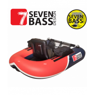 Float Tube Seven Bass Brigad Racing 160 Bleu Et Rouge