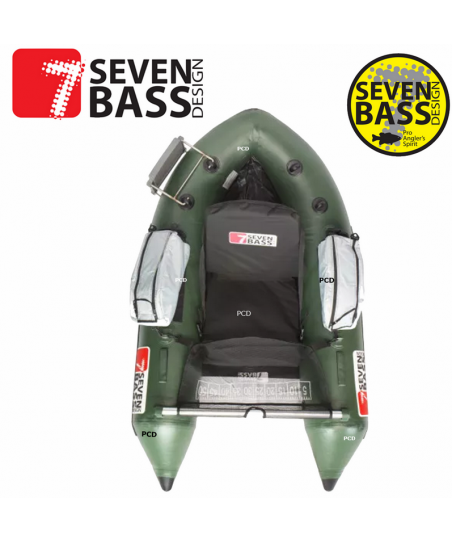 Float Tube Seven Bass Skullway 170 Vert