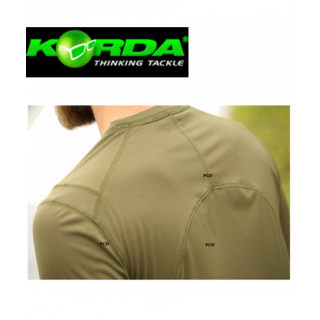 T-Shirt Respirant Korda Kore Thermal Long Sleeve Shirts Kaki
