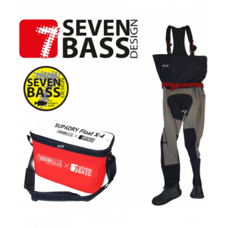 Waders Seven Bass Spécial Float Tube Float X-4