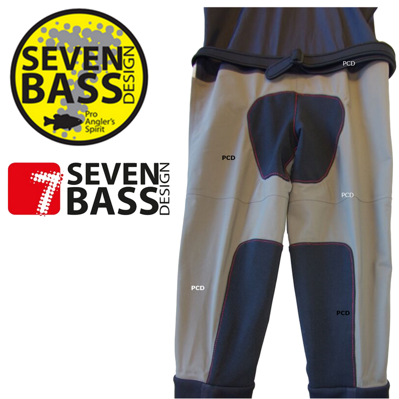 Floating Waders Waders Seven Bass Spécial Float Tube Float X-4 - Pêche En Waders