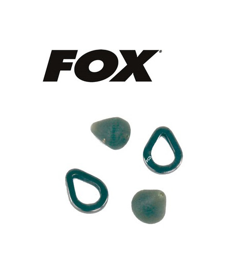 Anneaux Et Stop Caoutchouc Fox Par 10