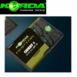 Hameçons Korda Kaptor Choddy B Vert Par 10