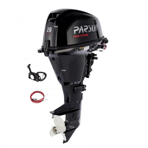 Moteur Thermique Parsun 20 Cv Arbre Long Commande A Distance