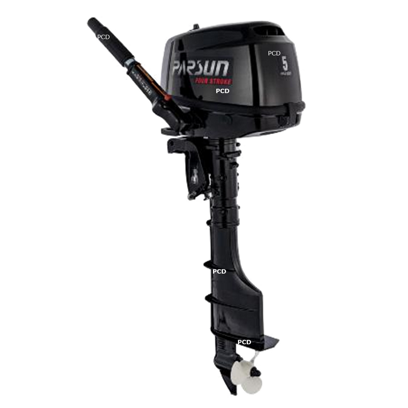 Moteur Thermique Parsun 5 Cv Arbre Court