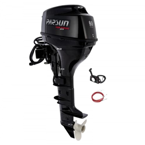 Moteur Thermique Parsun 9.8 Cv Parsun Arbre Long Commande A Distance