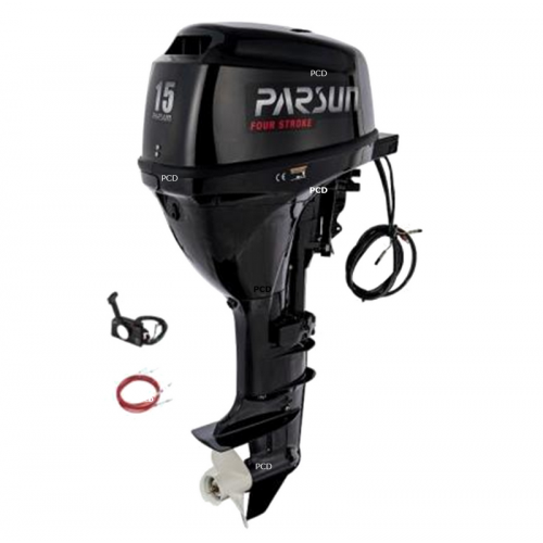 Moteur Thermique Parsun 15 Cv Arbre Court Commande A Distance