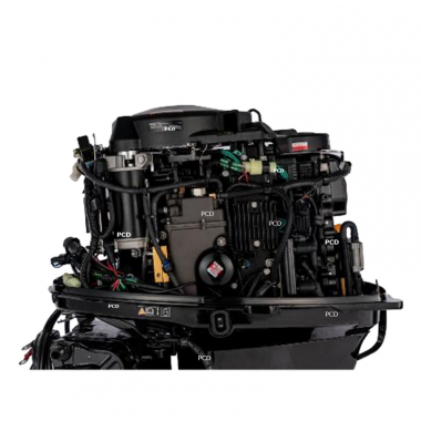 Moteur Thermique Parsun 60 Cv Arbre Long Commande A Distance Avec Trim Et Tilt Electriques