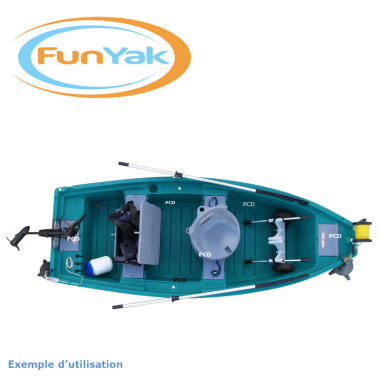 BARQUE FUN YAK 350 VERT