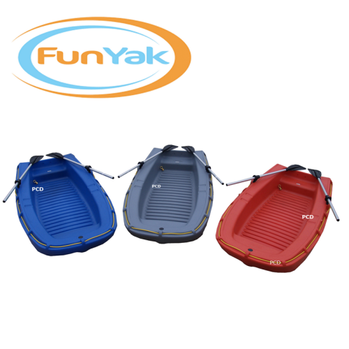 Barque Fun Yak Palourde 2m00 + Avirons