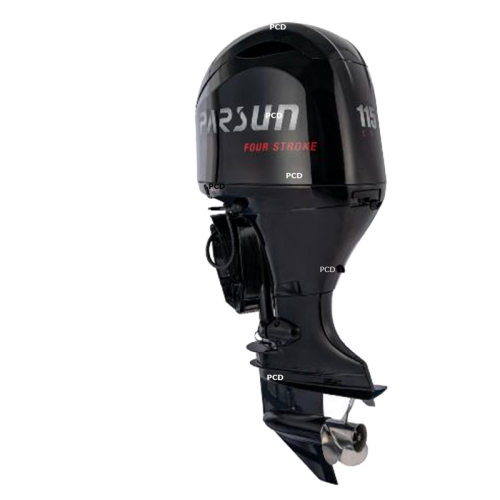 Moteur Thermique Parsun 115 Cv Commande A Distance Avec Trim Et Tilt Electriques
