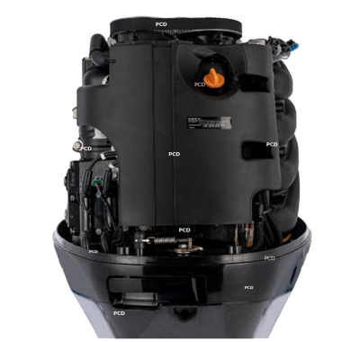 Moteur Thermique Parsun 115 Cv Commande A Distance Avec Trim Et Tilt Electriques