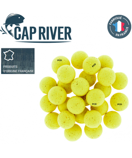 Bouillettes Flottantes Cap River  Pop Ups Ail Foie Jaunes