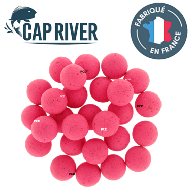 Bouillettes Flottantes Cap River  Pop Ups Banane Kiwi Roses