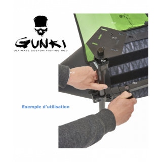 SUPPORT ECHOSONDEUR + SONDE...