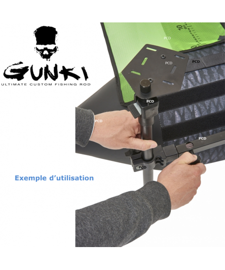 SUPPORT ECHOSONDEUR + SONDE...