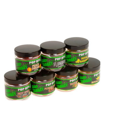 Bouillettes Flotantes Carp Target Pop Ups 15MM 60G