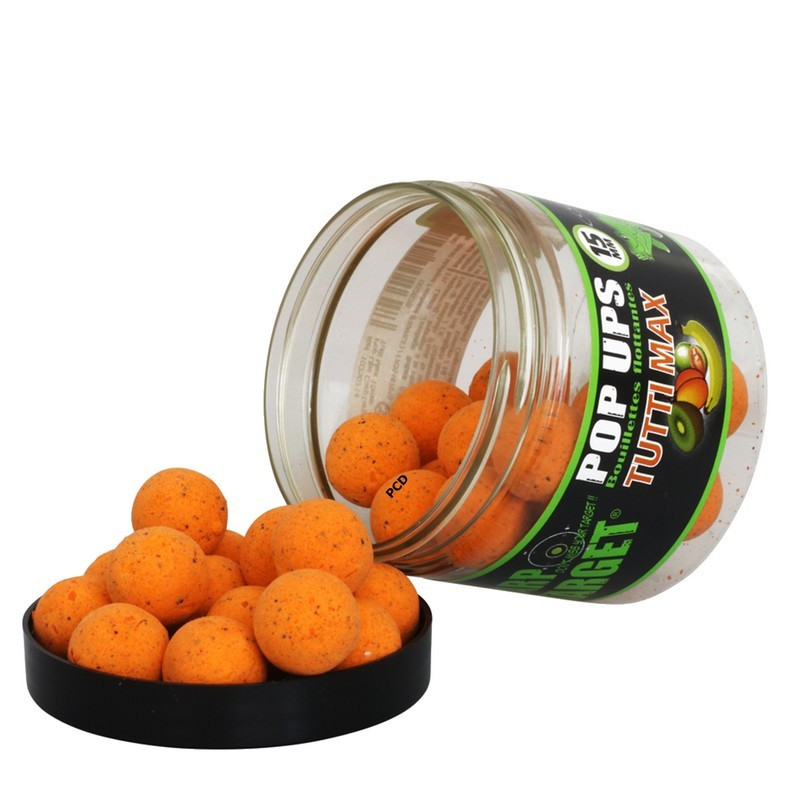 Bouillettes Flotantes Carp Target Pop Ups 15MM 60G