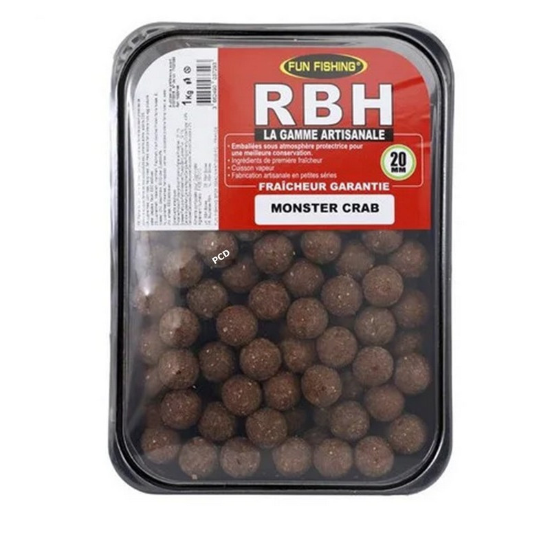 Bouillettes Artisanales Fun Fishing Rbh 20MM 800G