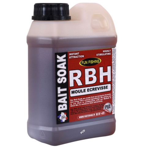 Base Liquide Fun Fishing Bait Soak Rbh 1L