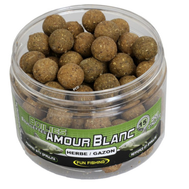 Bouillettes Flottantes Fun Fishing 250G Herbe/Gazon Amour Blanc