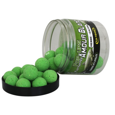 Bouillettes Flottantes Fun Fishing 60G Herbe/Gazon Amour Blanc Pop Ups