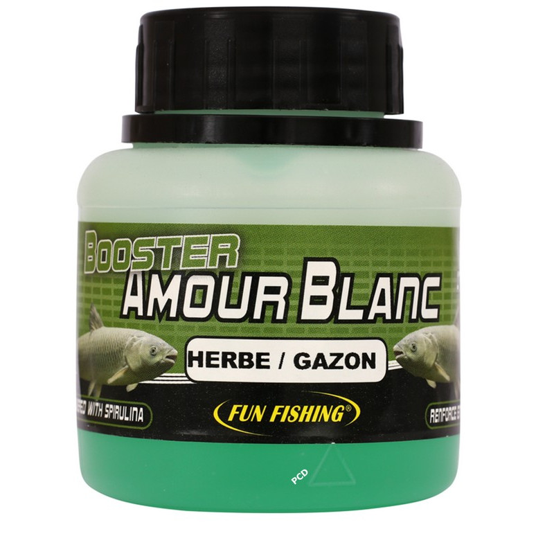Booster Fun Fishing 100ML Herbe/Gazon Amour Blanc