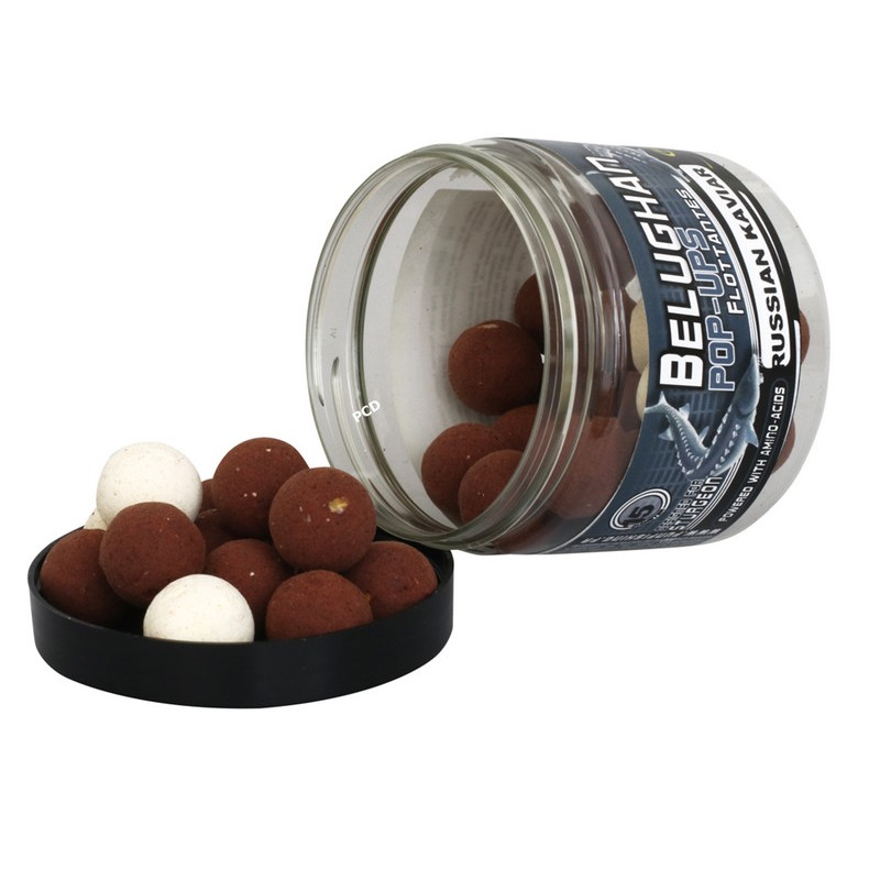 Bouillettes Flottantes Fun Fishing Pop Ups Belughan Esturgeon 60G
