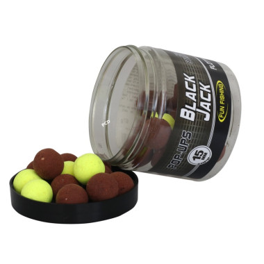 Bouillettes Flottantes Fun Fishing Pop Ups Black Jack 60G