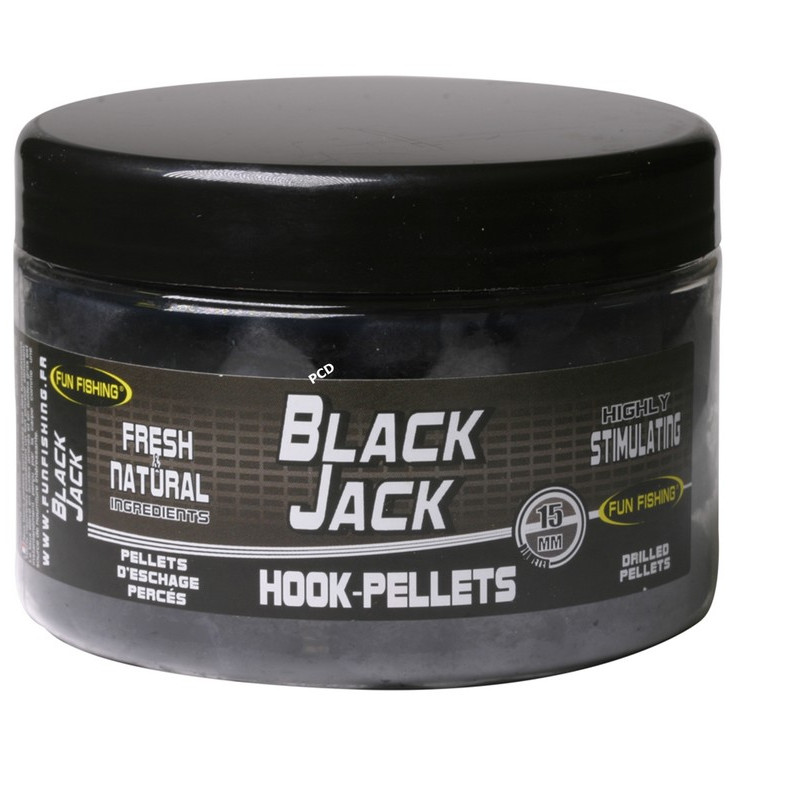 Pellets Percés Fun Fishing Black Jack 250G