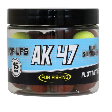 Bouillettes Flottantes Fun Fishing Pop Ups AK47 60G