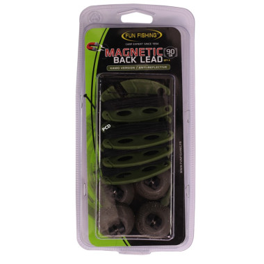 Back Lead Fun Fishing Magnetic Back Lead Kamo 90G Par 4
