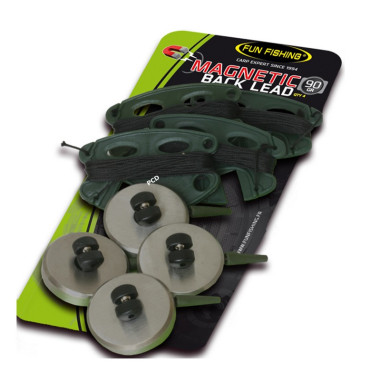Back Lead Fun Fishing Magnetic Back Lead Inox 90G Par 4