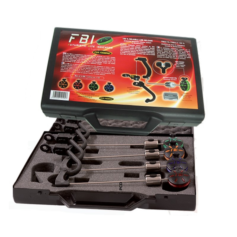 Coffret de 4 Ecureuils Assortis FBI Fun Fishing Swingers