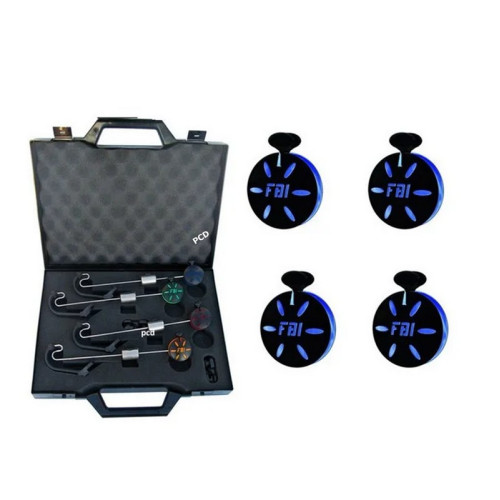 Coffret de 4 Ecureuils FBI Bleu Fun Fishing Swingers