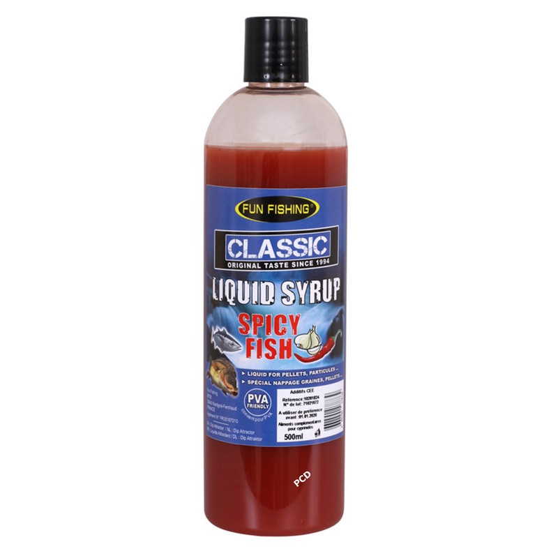 Additif Liquide Fun Fishing Liquid Syrup Classic 480ML