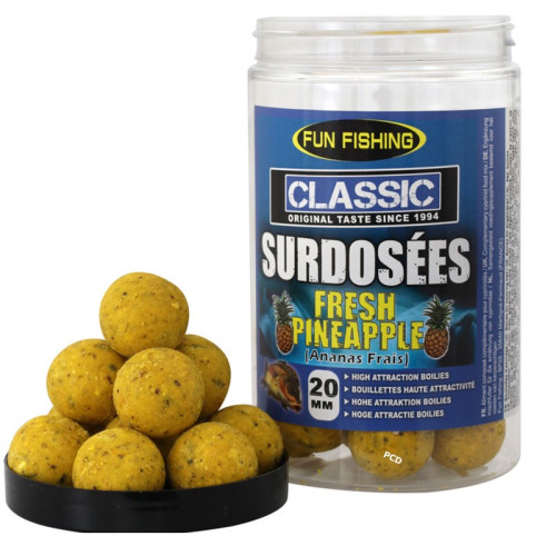 Bouillettes Surdosées Classic Fun Fishing 20MM 240G