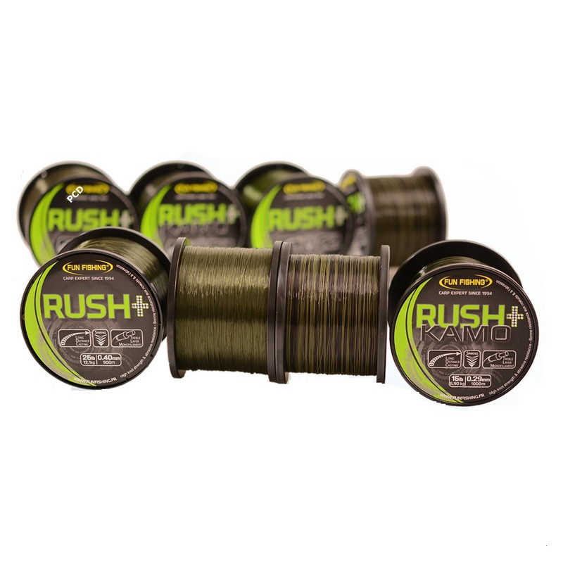 Monofilament Fun Fishing Rush+ 1000M