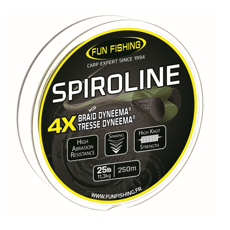 Tresse Fun Fishing Spiroline 250M