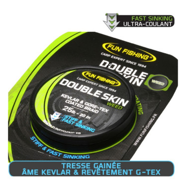 Double Skin Fun Fishing 20M - Weed