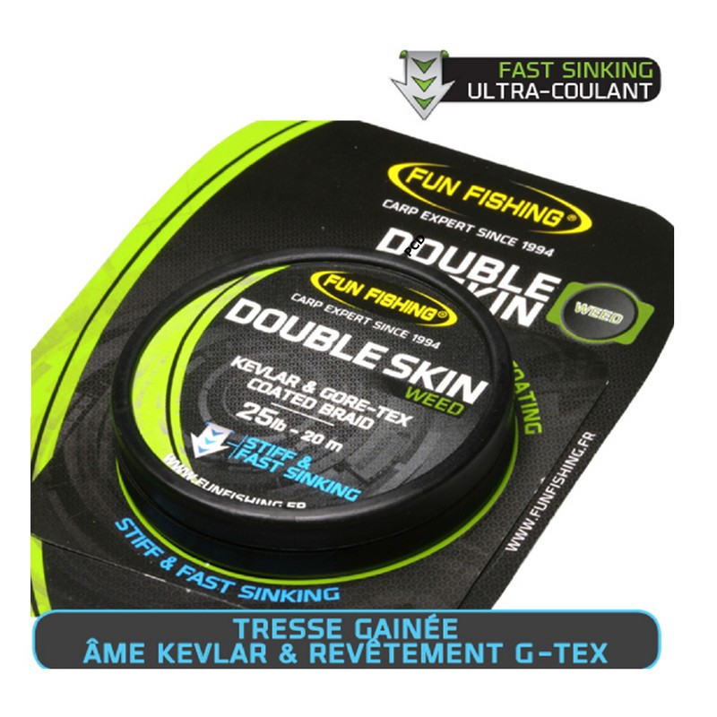 Double Skin Fun Fishing 20M - Weed