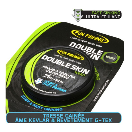 Double Skin Fun Fishing 20M - Weed