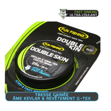 Double Skin Fun Fishing 20M - Clay