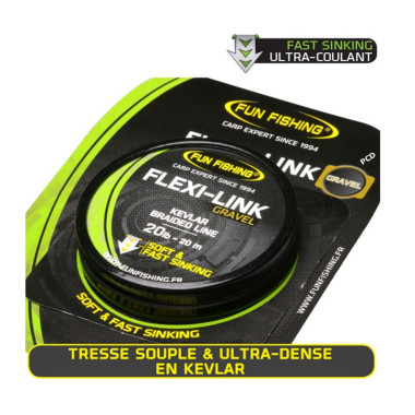 Flexi-link Fun fishing 20M Gravel